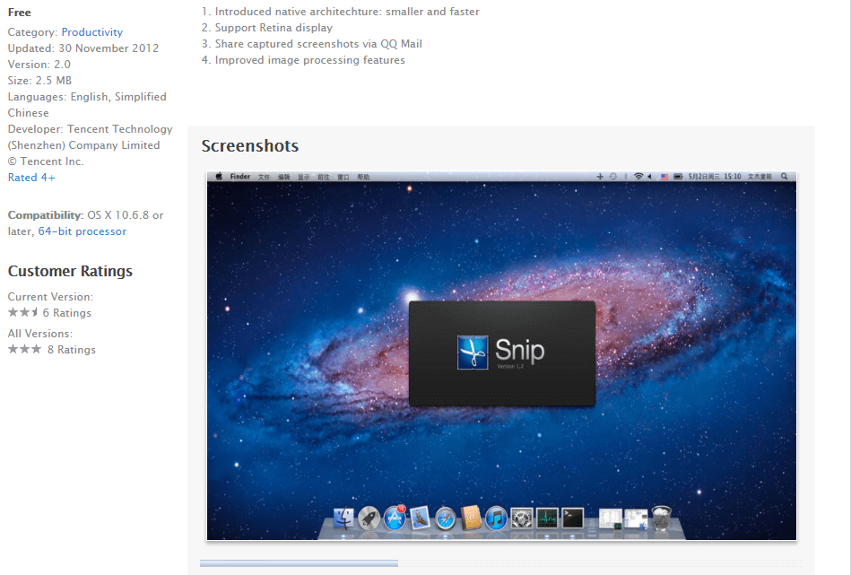 free snip tool for mac